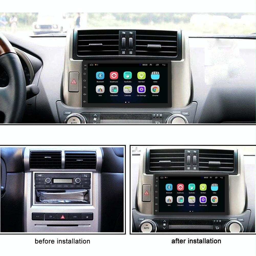 7 Inch Android Car Navigation Mp5 Player With Gps Bluetooth And Camera - Universal Fit