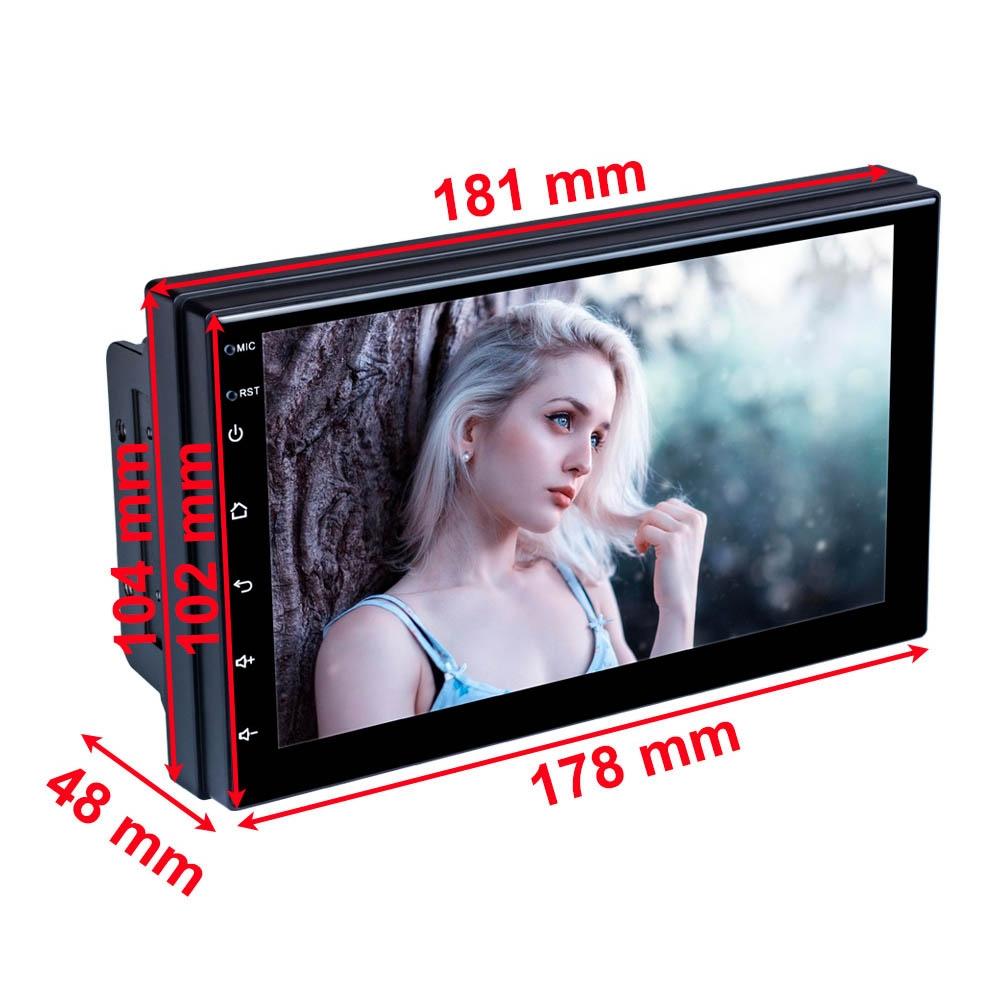 7 Inch Carplay Mp5 Player + 8 Light Camera