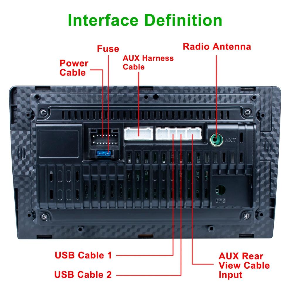 7 Inch Carplay Mp5 Player + 8 Light Camera