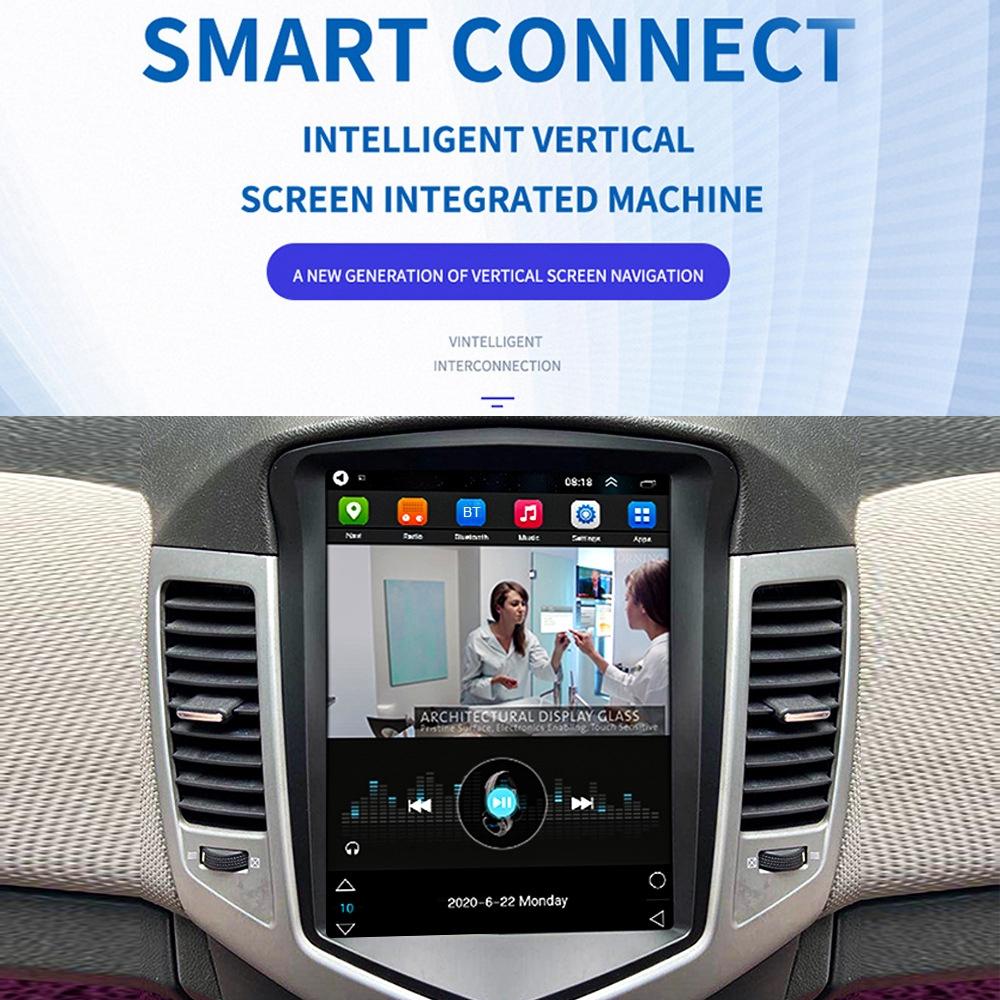 9.7 Inch Navigation System For Chevy Cruze + 12-Light Camera - 2 + 32G Standard + 12 Light Camera