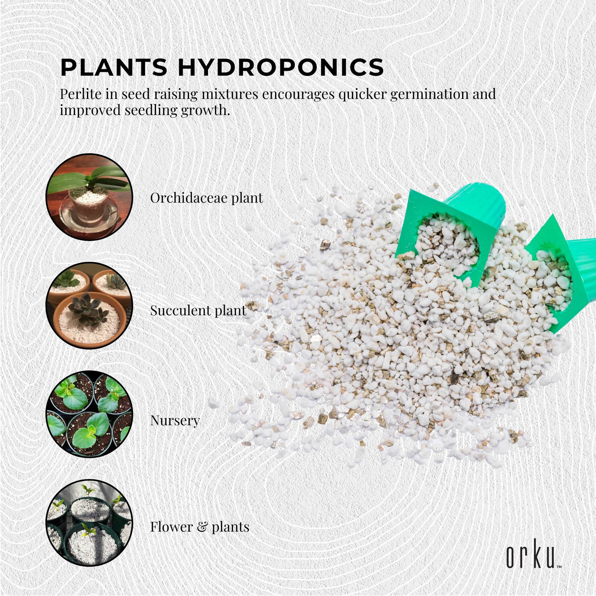 100L Perlite Organic Super Coarse Premium Soil Expanded Medium Plants Hydroponic