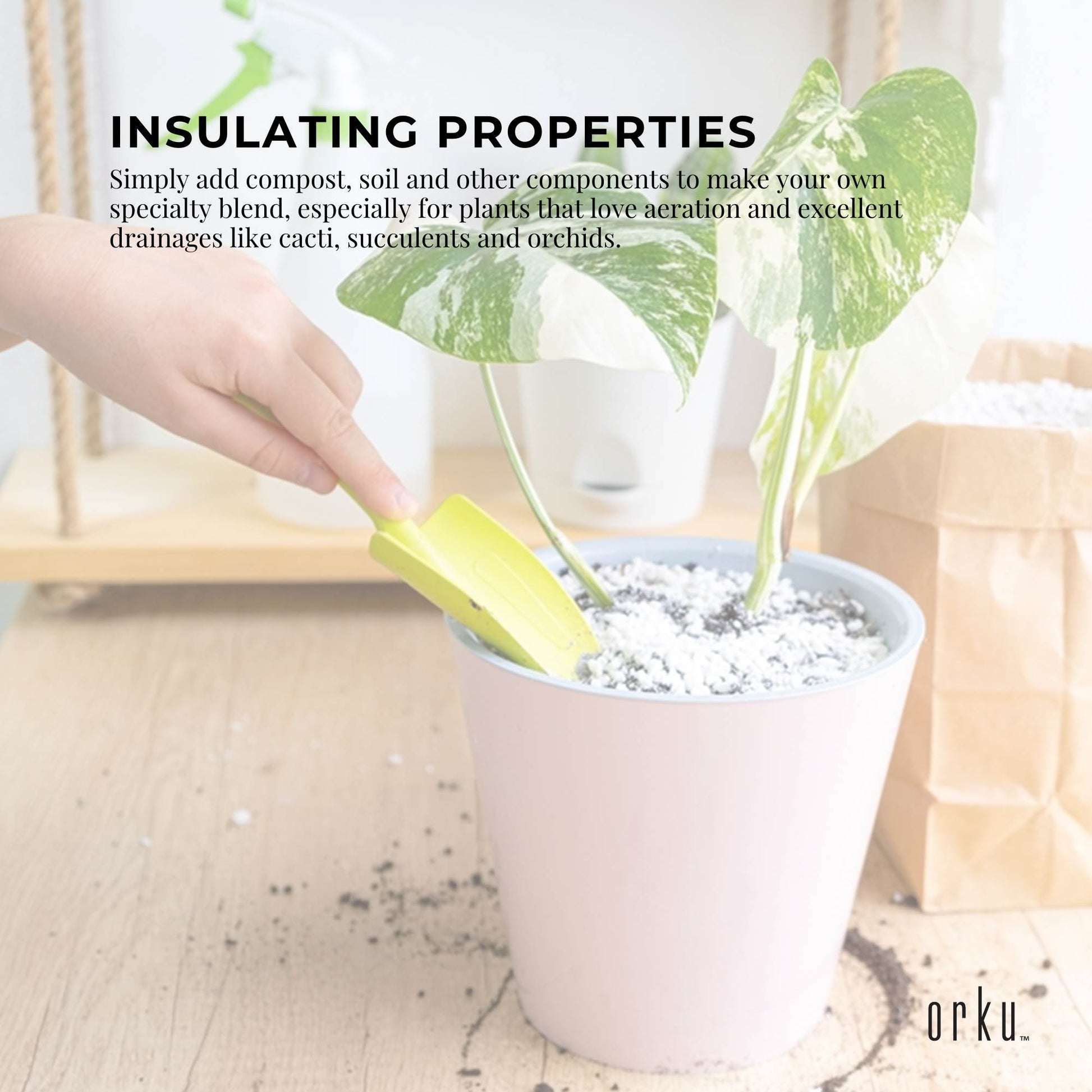 100L Perlite Organic Super Coarse Premium Soil Expanded Medium Plants Hydroponic