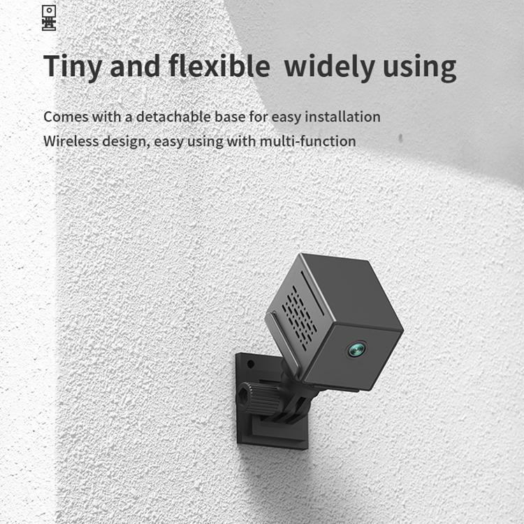 Long Battery Life Wifi Action Camera With Wide-Angle Mount - 1080P