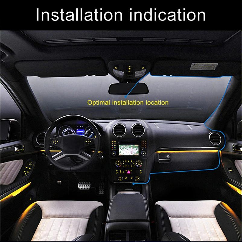 1080p Hd 3.0 Wide-angle Driving Recorder with Reversing Image - Compact Size