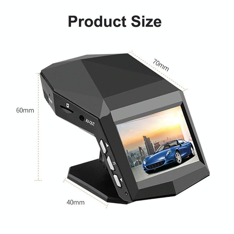 1080p Night Vision Hidden Driving Recorder with Aromatherapy - 2 Inch Hd Single Lens