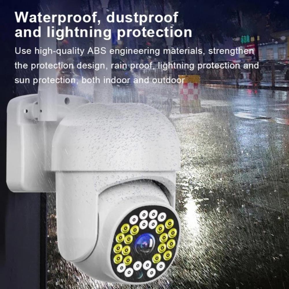 Smart Ptz Camera With 1080P Resolution And Two-Way Voice Intercom