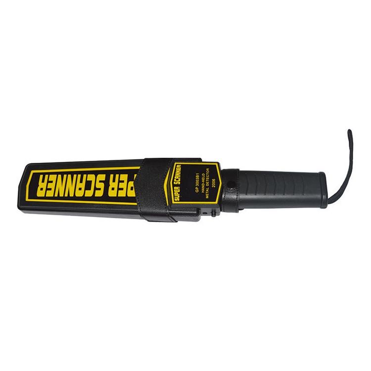 Hand-held Portable Metal Detector - Black