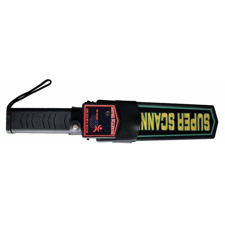 Black Super Scanner Wand Metal Detector - Md-3003b1
