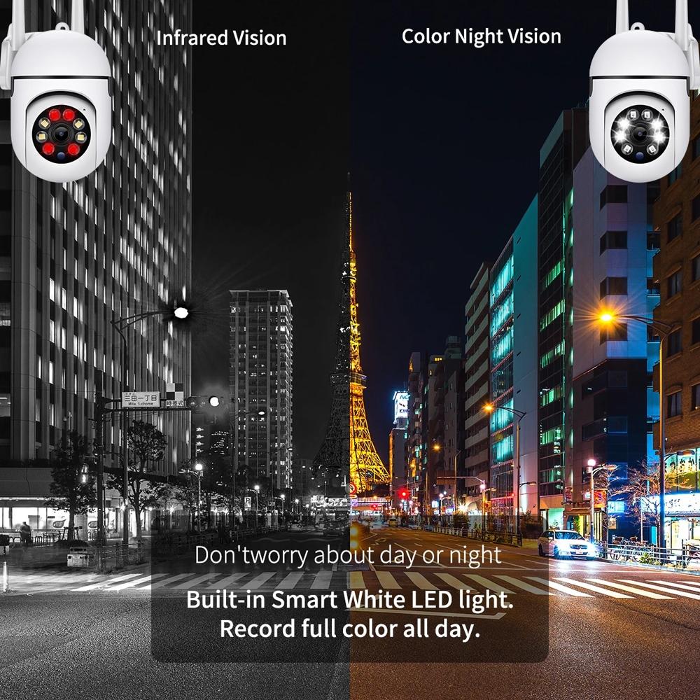 Wireless Hd Smart Camera With Night Vision & Two-Way Audio - 32Gb Memory
