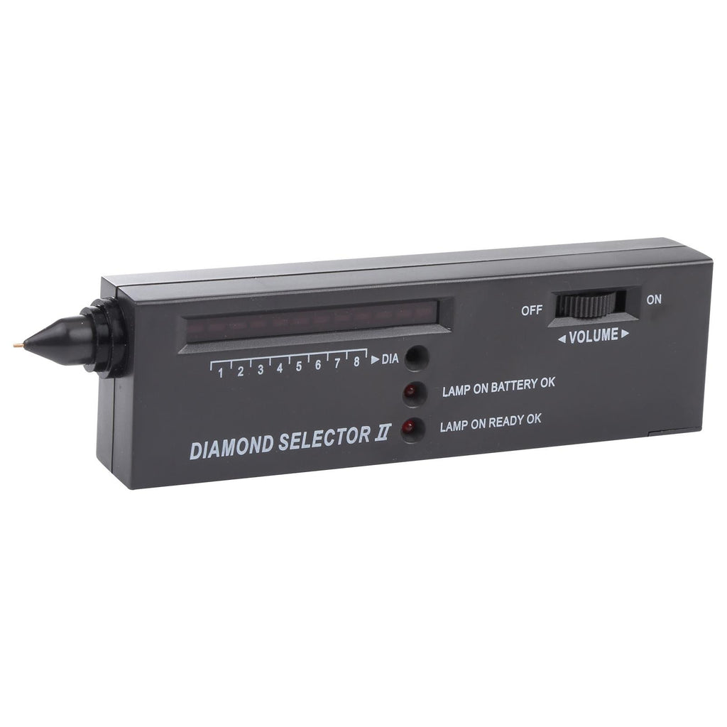 Led Diamond Selector with Battery Indicator - Black