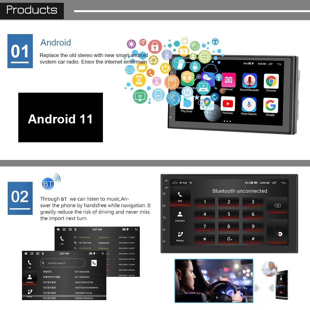 10 Inch Android Wifi Car Navigation Player 2 + 32G Reversing Video Standard + 12Lights Camera