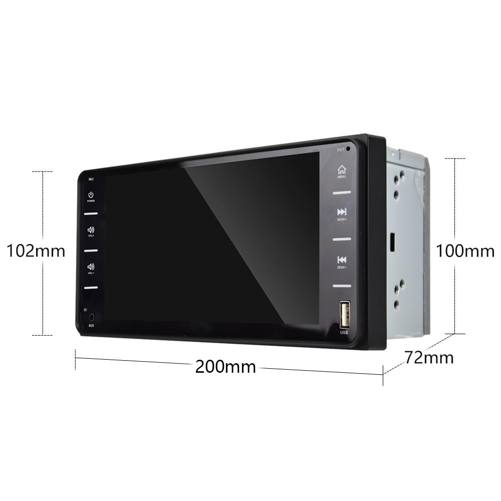 7 Inch Car Touch Screen Mp5 Player For Toyota Corolla - Fm / Tf / Mirror Link