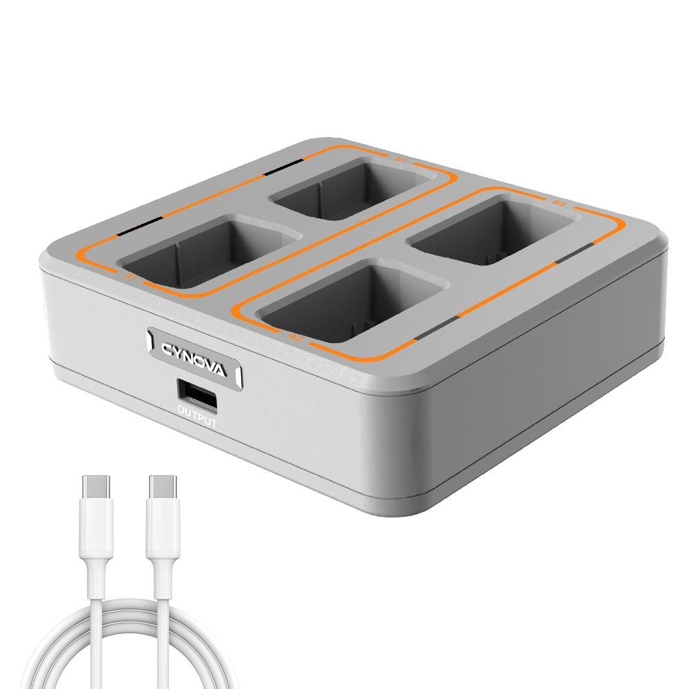 4-battery Cynova Charging Butler Dual Charging Option