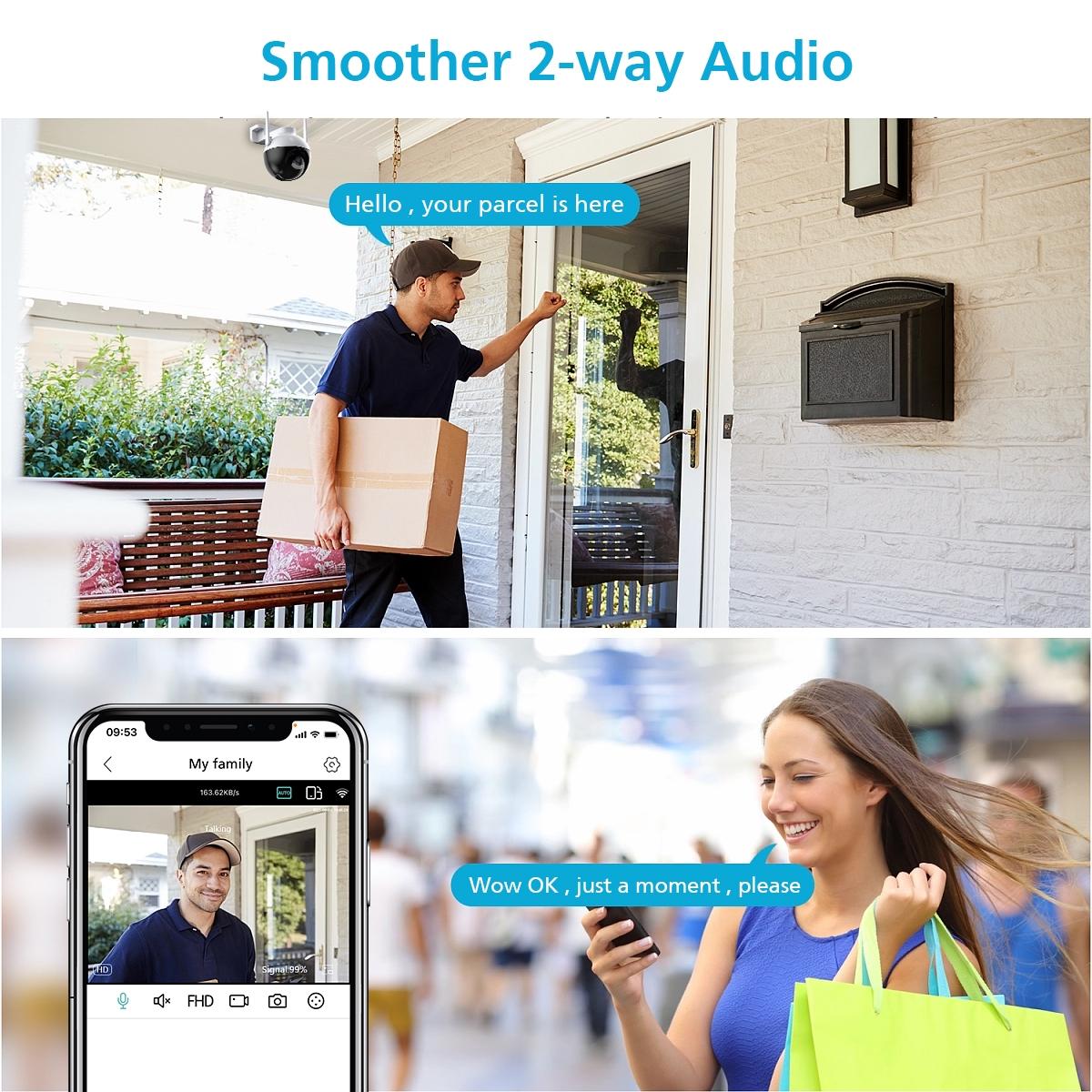 Wireless Hd Smart Camera - 4Mp Wifi Surveillance