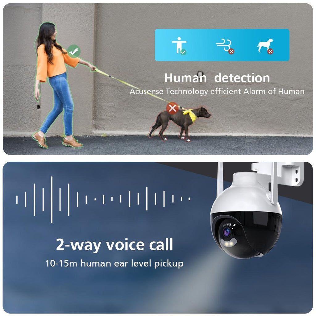 Wireless Hd Smart Camera - 4Mp Wifi Surveillance