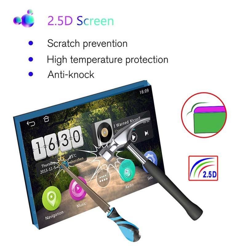 7 Inch Android Navigation Wifi Car Mp5 Player 1 + 32G Gps Bluetooth 2.5D Screen Standard + 12Lights Camera