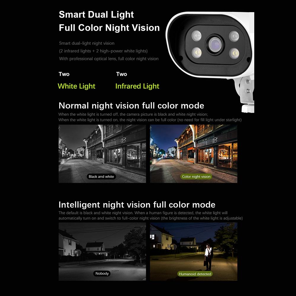 Waterproof Night Vision Bullet Camera - 4Mp Ip66