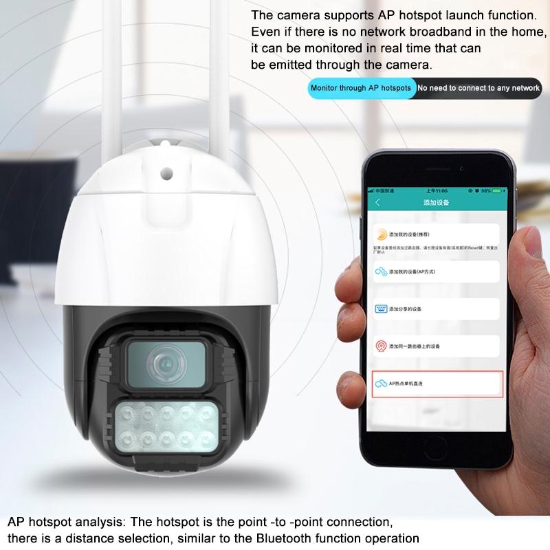 Smart Wifi Dome Camera With 3Mp Humanoid Recognition And Ai Alarm