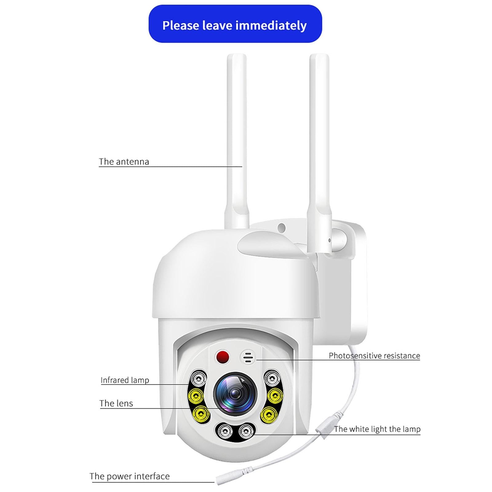 Waterproof 5G Dual Band Wifi Camera - 2Mp Hd