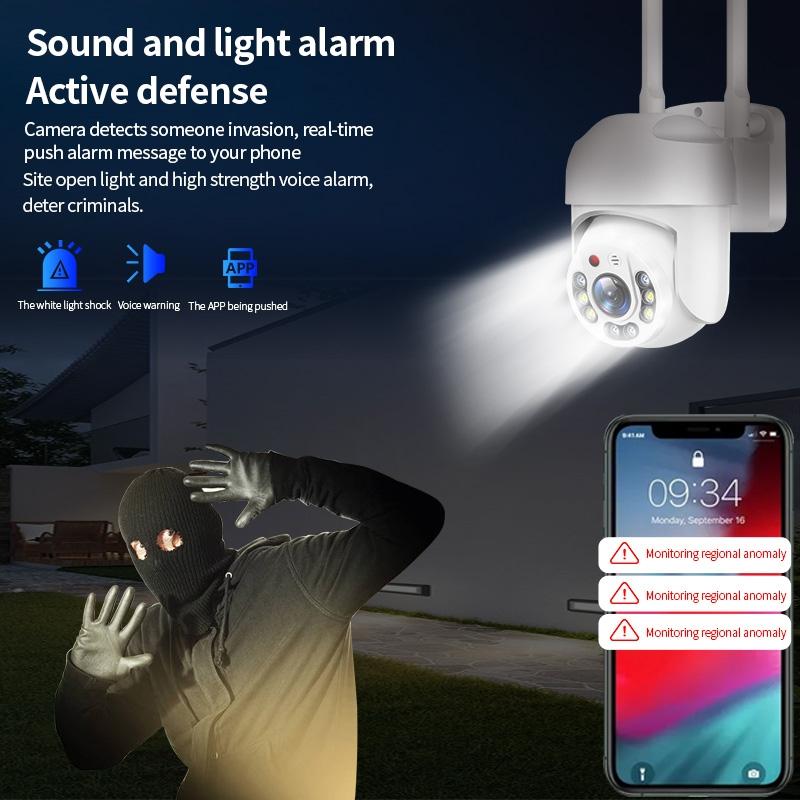 Waterproof 5G Dual Band Wifi Camera - 2Mp Hd
