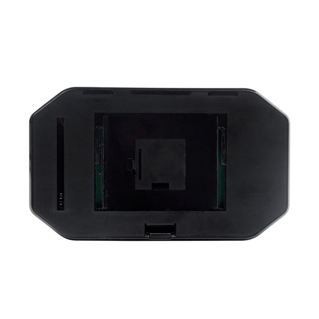 3 Screen 1.0Mp Security Camera With Door Peephole & Tf Card Support - Black