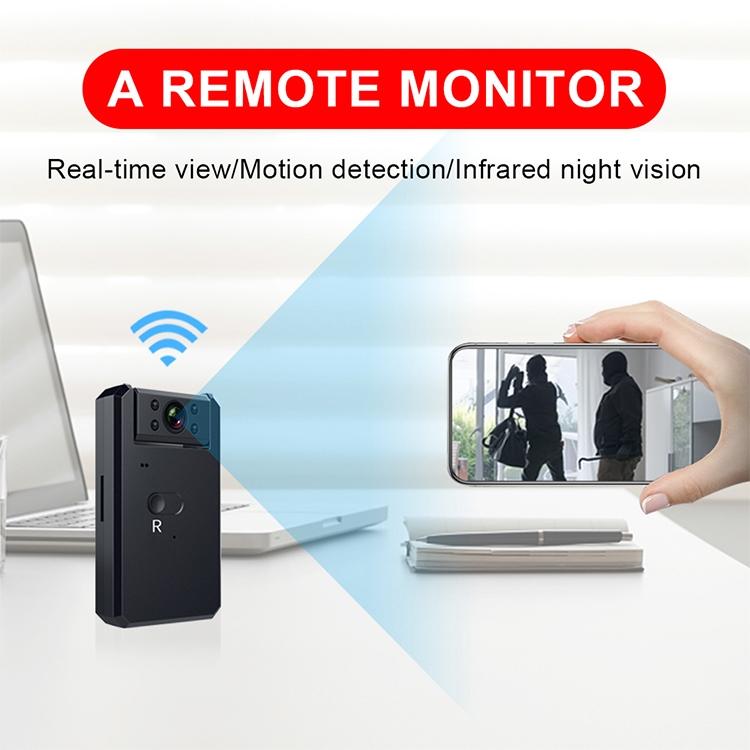 Wireless Hd Camera With Motion Detection & Night Vision - Tf Card Support