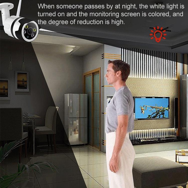 Smart Wifi Security Camera - Hd Waterproof Ip66 For Indoor / Outdoor Surveillance