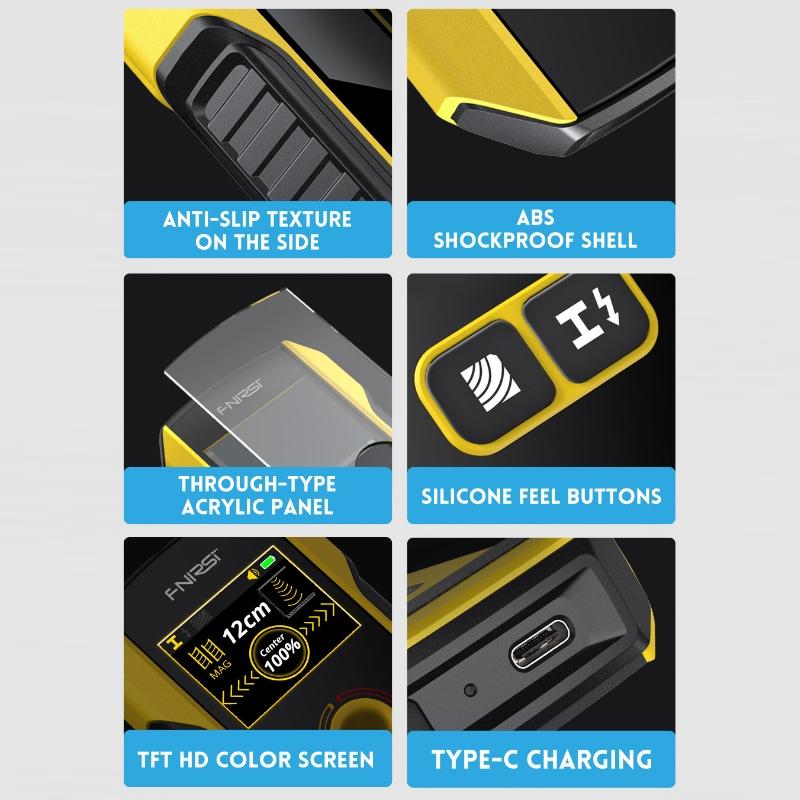 Wall Wire and Rebar Detector - Multifunctional