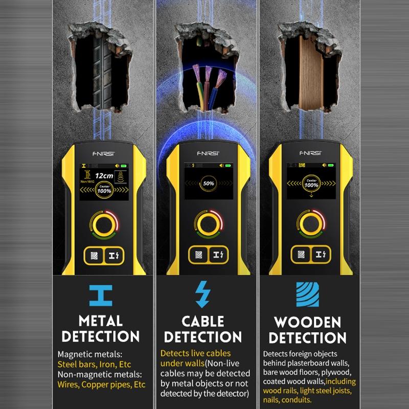 Wall Wire and Rebar Detector - Multifunctional