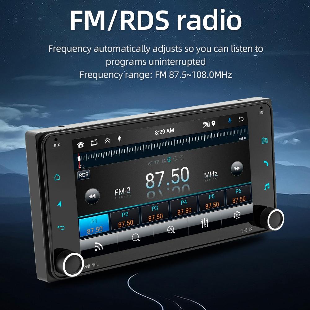 7 Inch Android Navigation For Toyota Corolla - Bluetooth Fm 1 + 32G