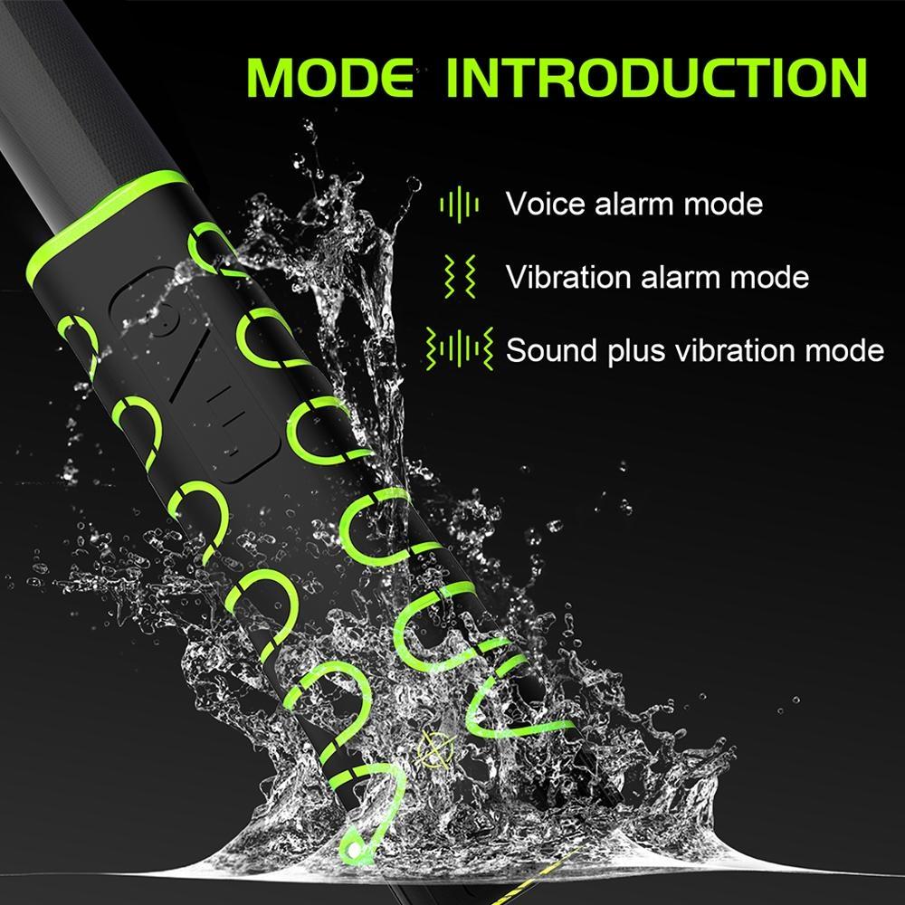 Waterproof Handheld Metal Detector for Underwater Treasure Hunting - Ip760 Yellow