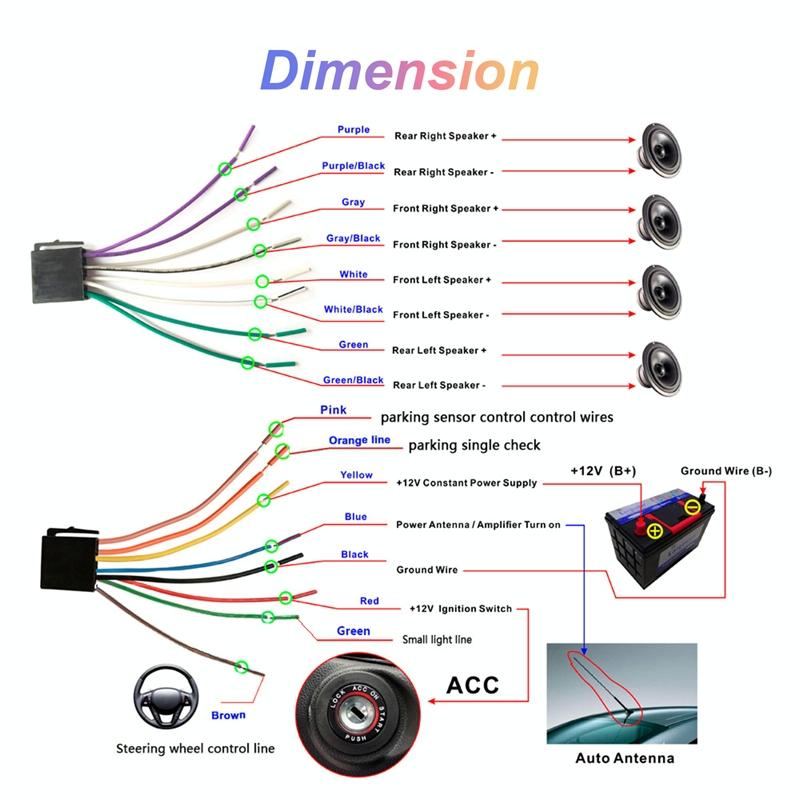 6.86 Inch Dual Butt Mp5 Player W / Backup Camera Bluetooth Carplay
