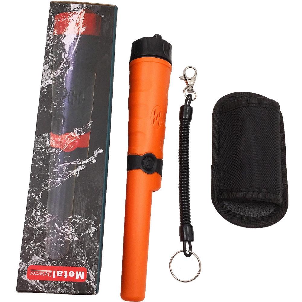 Waterproof Metal Detector with Adjustable Sensitivity - Black