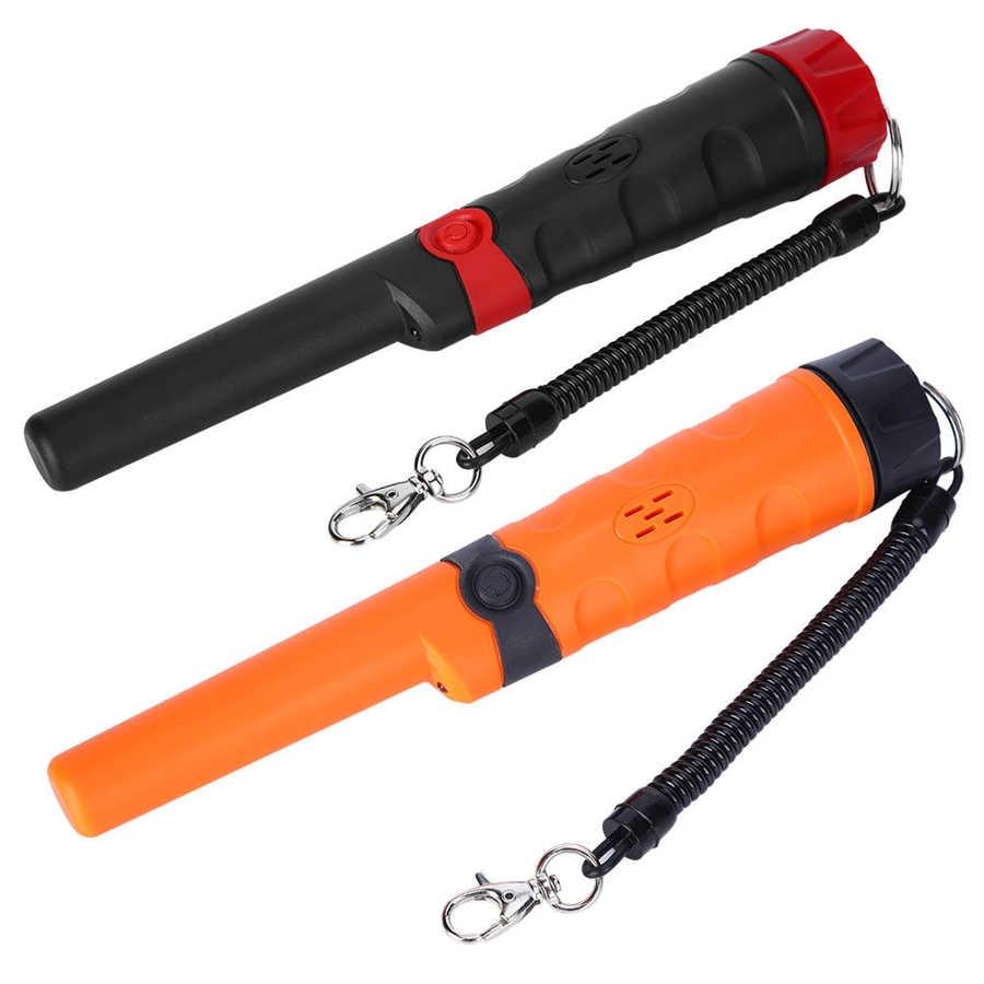 Waterproof Metal Detector with Adjustable Sensitivity - Black