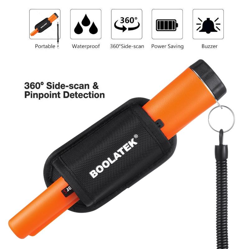 Metal Detector Pointer for Gold Pinpointing - Black