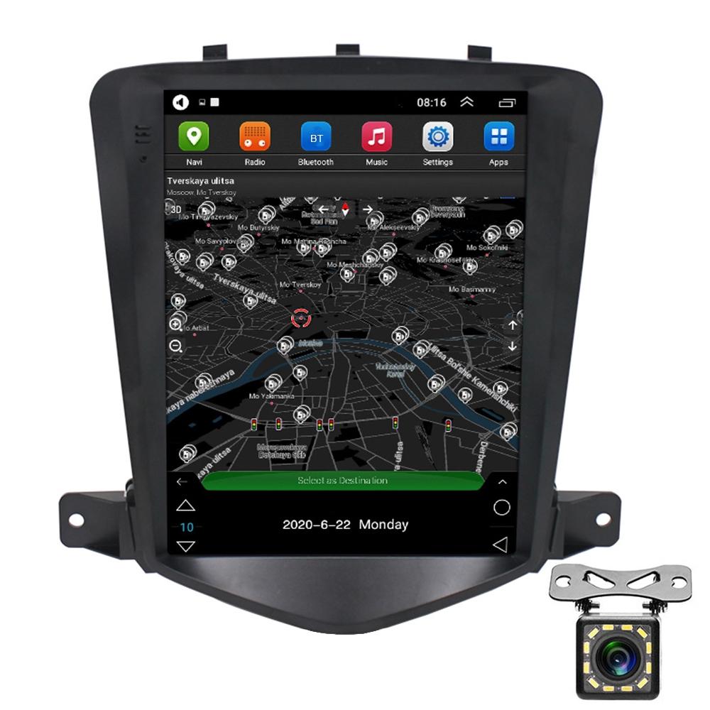 9.7 Inch Navigation System For Chevy Cruze + 12-Light Camera - 1 + 16G Standard + 12 Light Camera