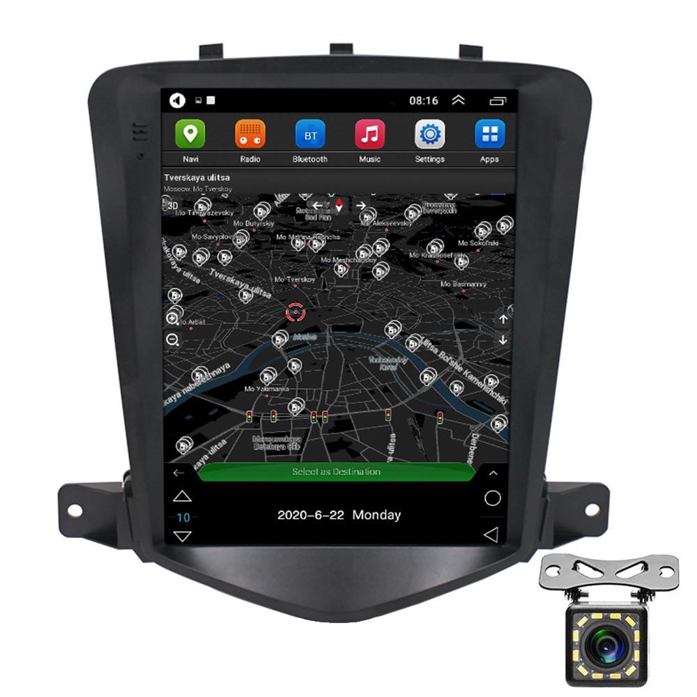 9.7 Inch Navigation System For Chevy Cruze + 12-Light Camera - 1 + 16G Standard + 12 Light Camera