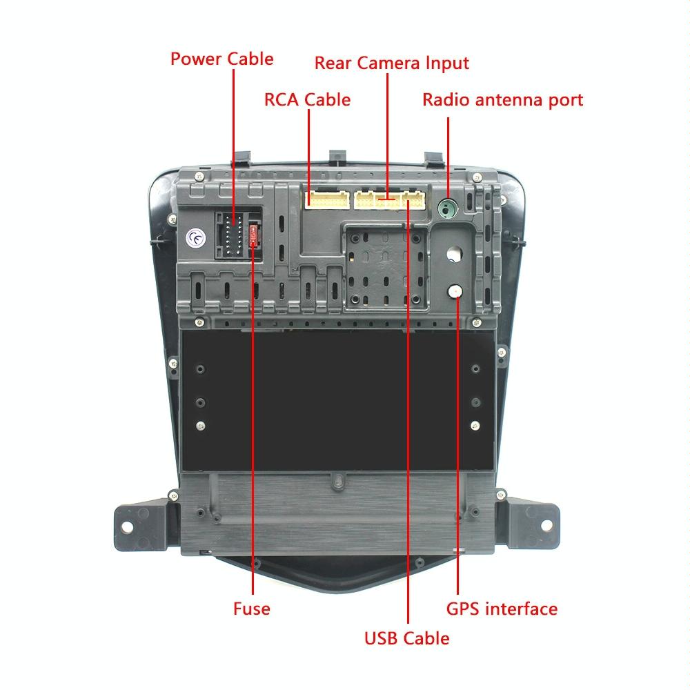 9.7 Inch Navigation System For Chevy Cruze - Standard + 4 Camera - 2 + 32G Standard + 4 Light Camera