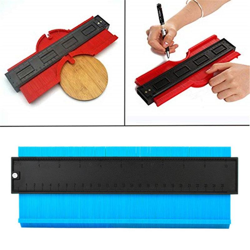 10-inch Woodworking Contour Arc Gauge Tool - Multifunctional - Green