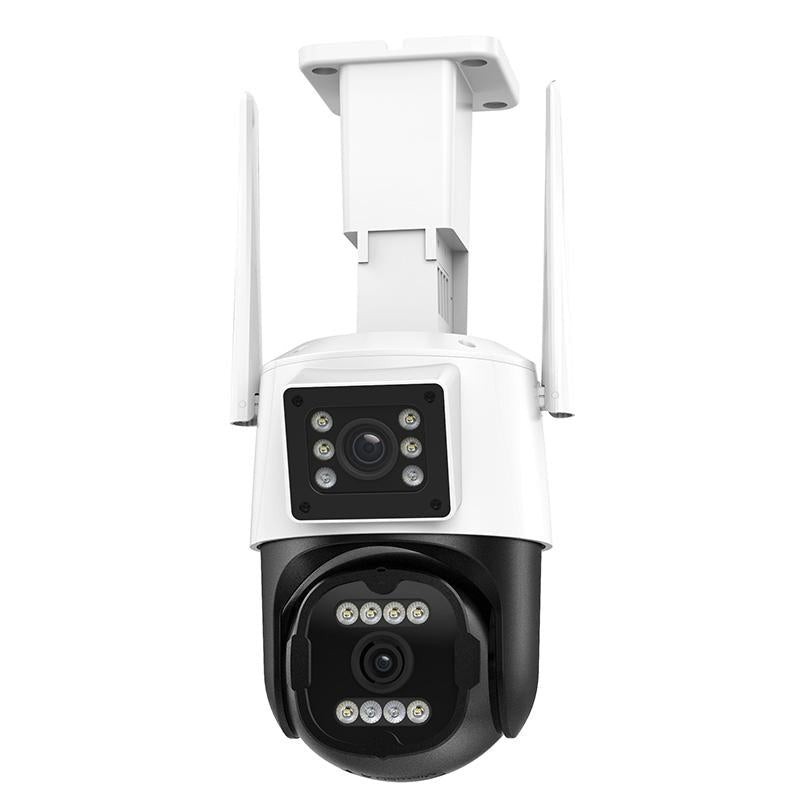 Smart Dual Dome Camera With Humanoid Recognition And Wifi Alarm
