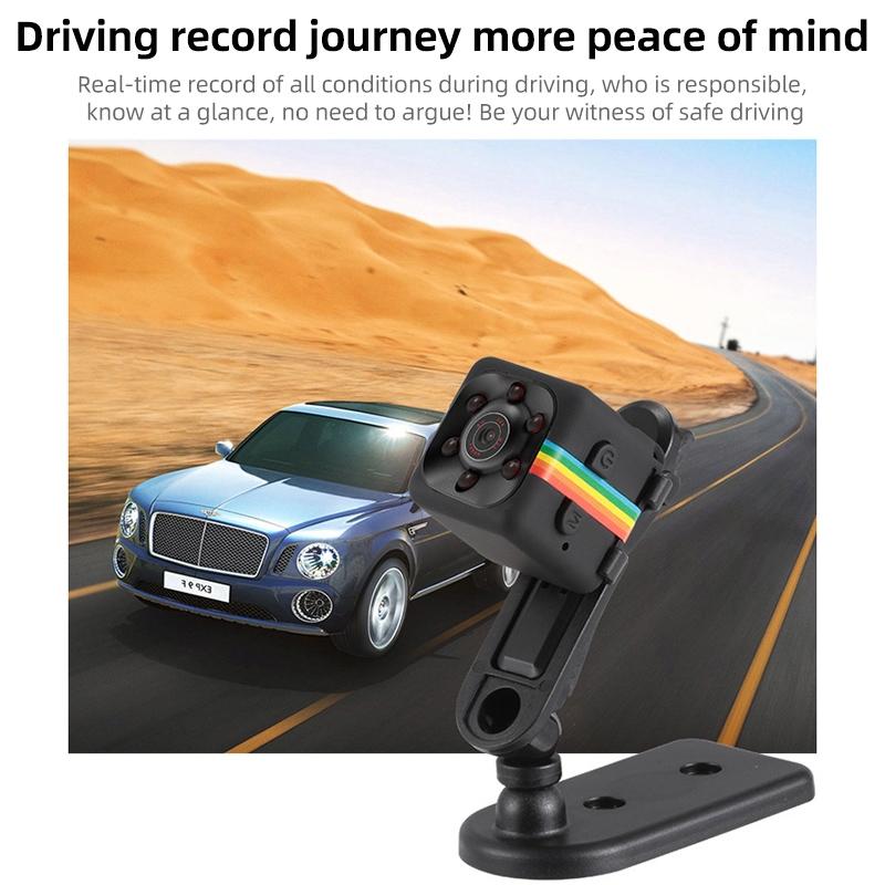 Hd 1080P Mini Sport Camera With Night Vision & Tf Card - Blue