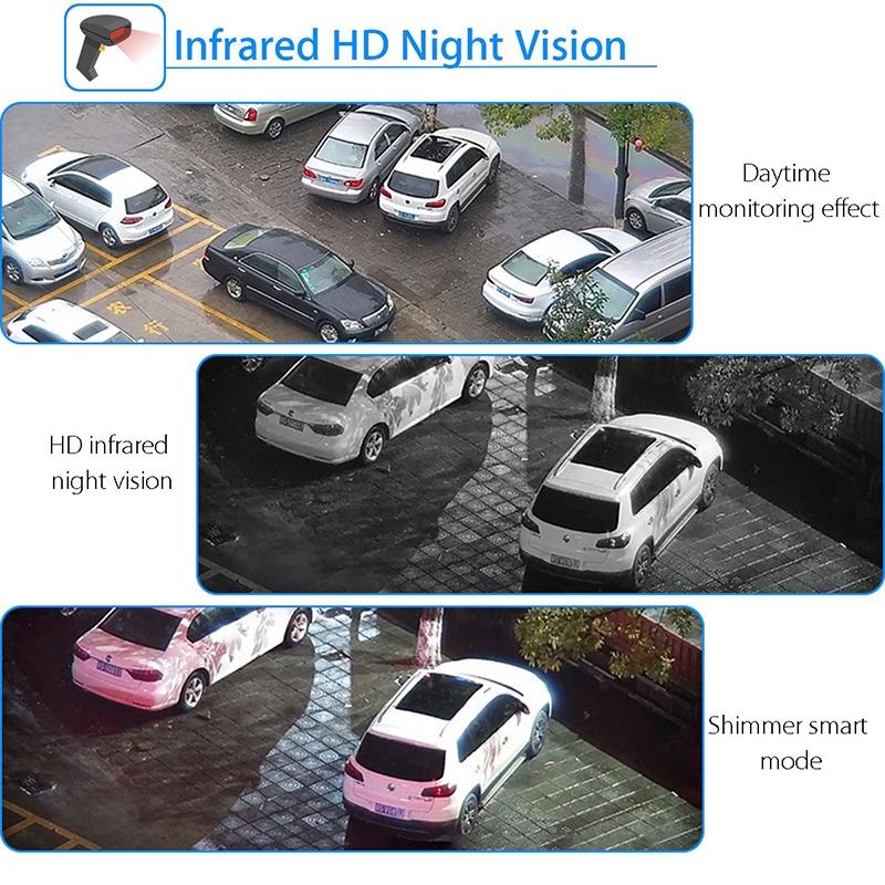 Outdoor Hd Ptz Camera With Night Vision & Motion Detection - Waterproof