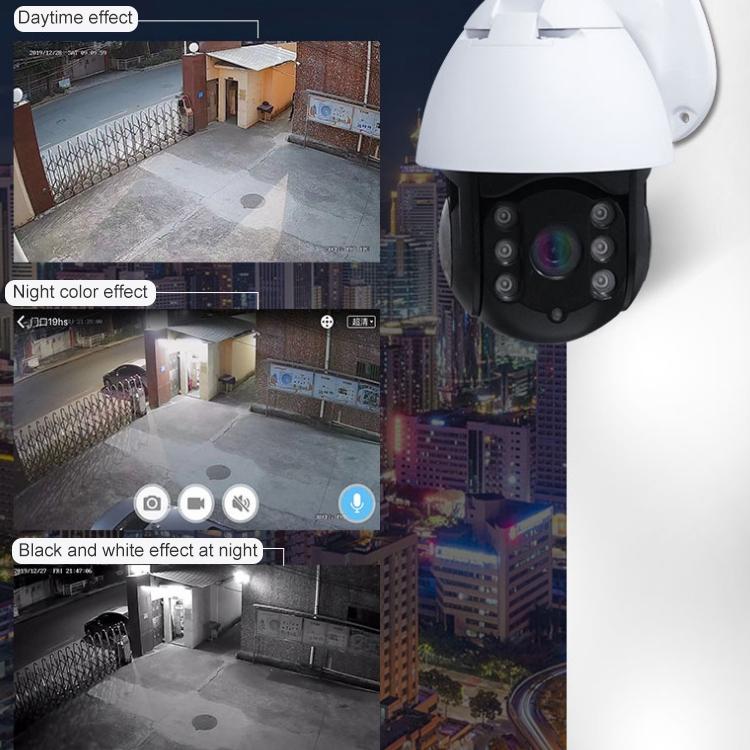 Waterproof Wifi Smart Camera - 1080P Motion Detection Two-Way Voice Tf Card