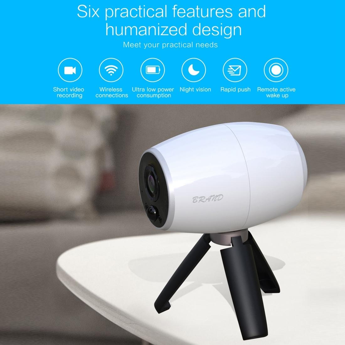 Waterproof Wifi Door Camera With Night Vision - 1080P