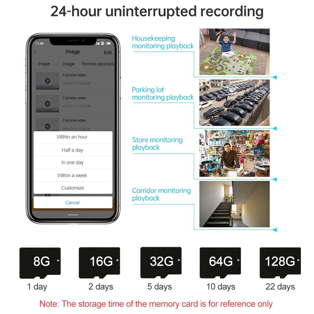 720P Outdoor Ip Camera With Poe & Night Vision - Waterproof & Remote View