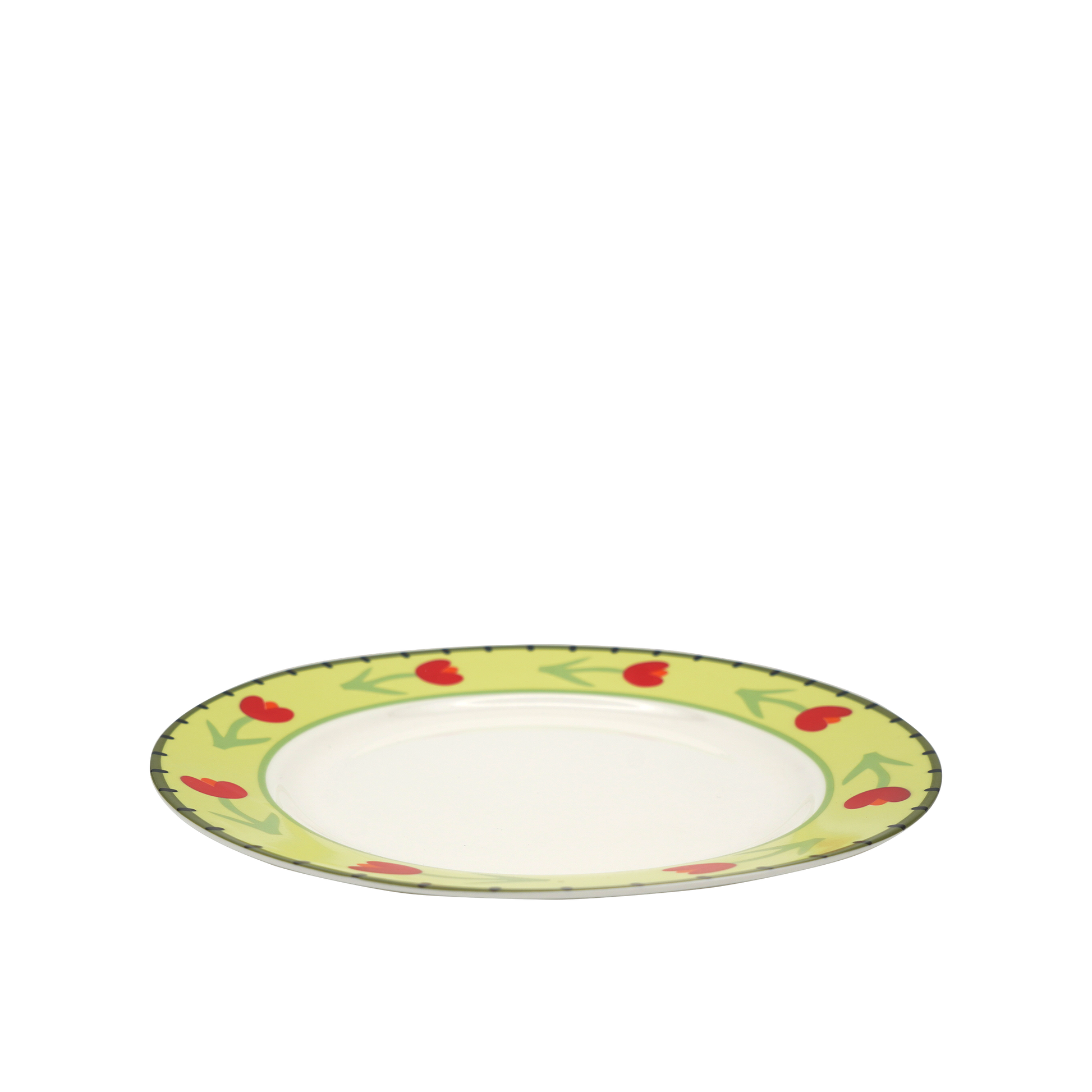 Bouquet Tupic Flat Plate Red