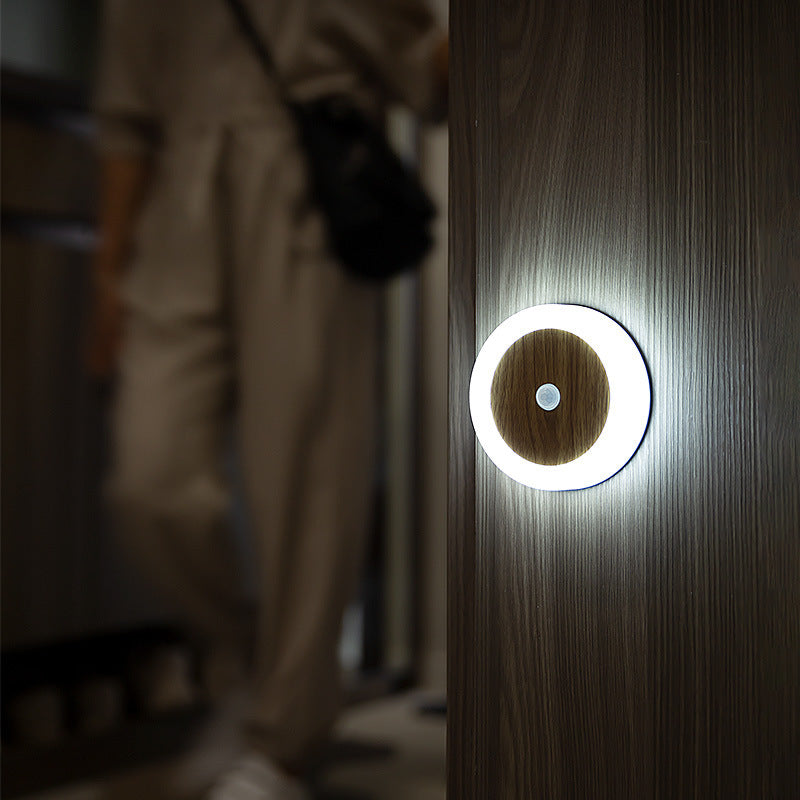 Smart Motion Sensor LED Night Light - USB Rechargeable, Magnetic Mount, 2 Light Temperatures(white)
