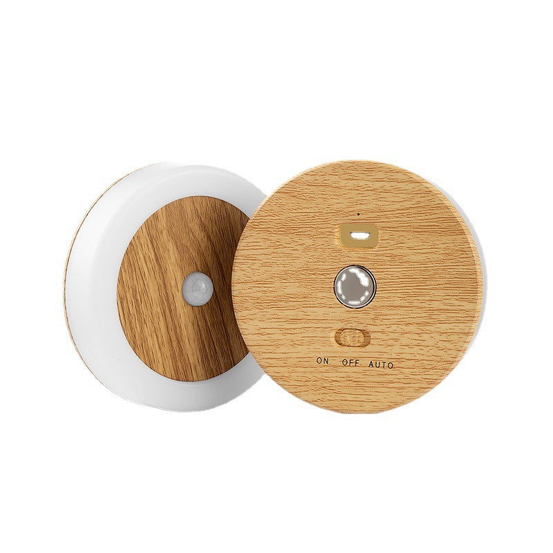 Smart Motion Sensor LED Night Light - USB Rechargeable, Magnetic Mount, 2 Light Temperatures(white)