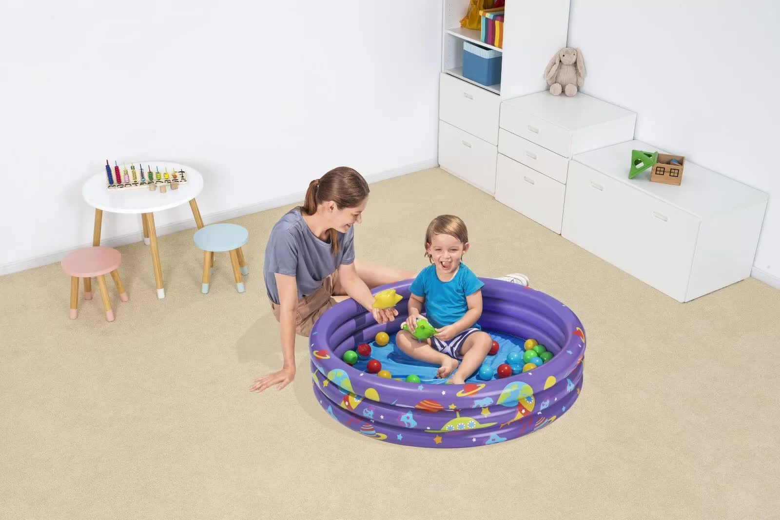 Bestway 1.02m x H25cm Intergalactic Surprise Ball Pit